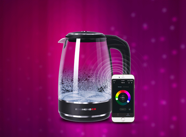 умный чайник-светильник