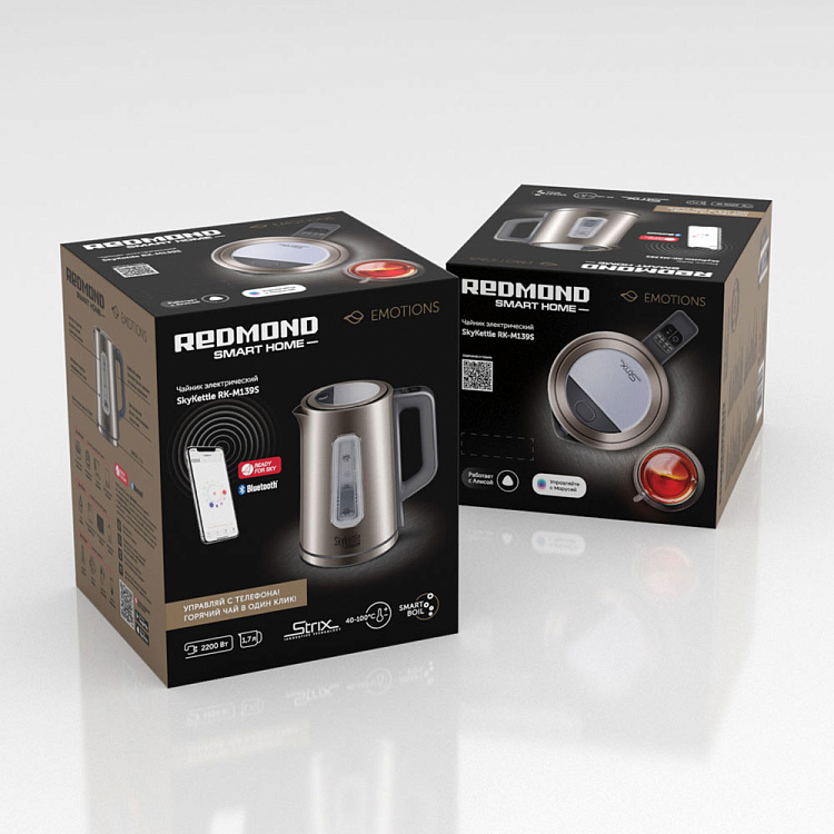 Умный чайник REDMOND SkyKettle M139S - фото 10 - купить в интернет-магазине Редмонд