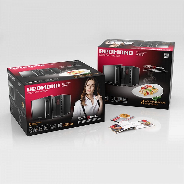 Микроволновая печь REDMOND RM-2301D - фото 10 - купить в интернет-магазине Редмонд