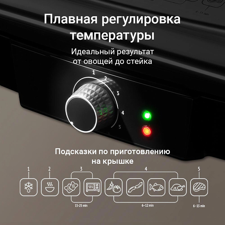 Гриль-духовка РЕДМОНД SteakMaster RGM-M808P - фото 5 - купить в интернет-магазине Редмонд