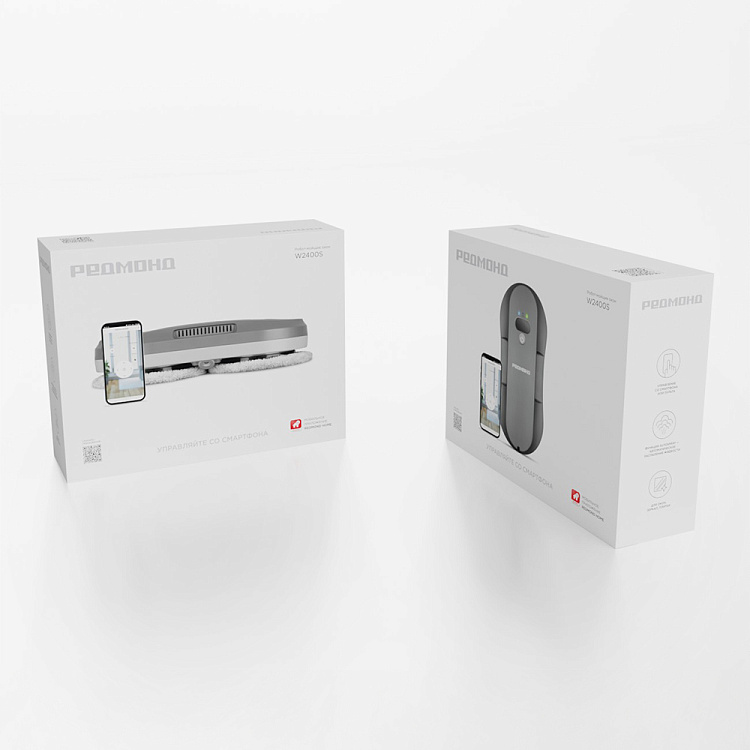 Умный робот-мойщик окон РЕДМОНД W2400S - фото 10 - купить в интернет-магазине Редмонд