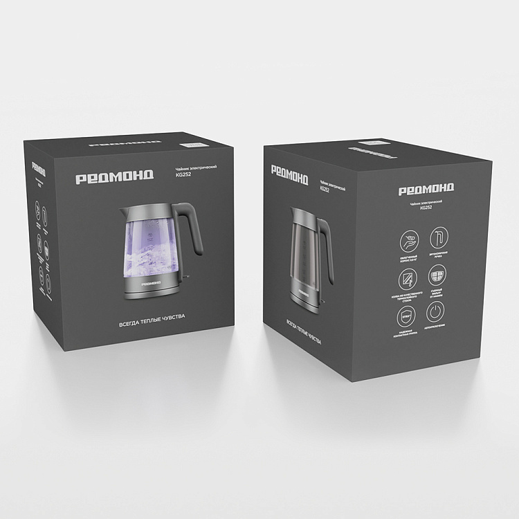 Электрический чайник РЕДМОНД KG252 - фото 8 - купить в интернет-магазине Редмонд