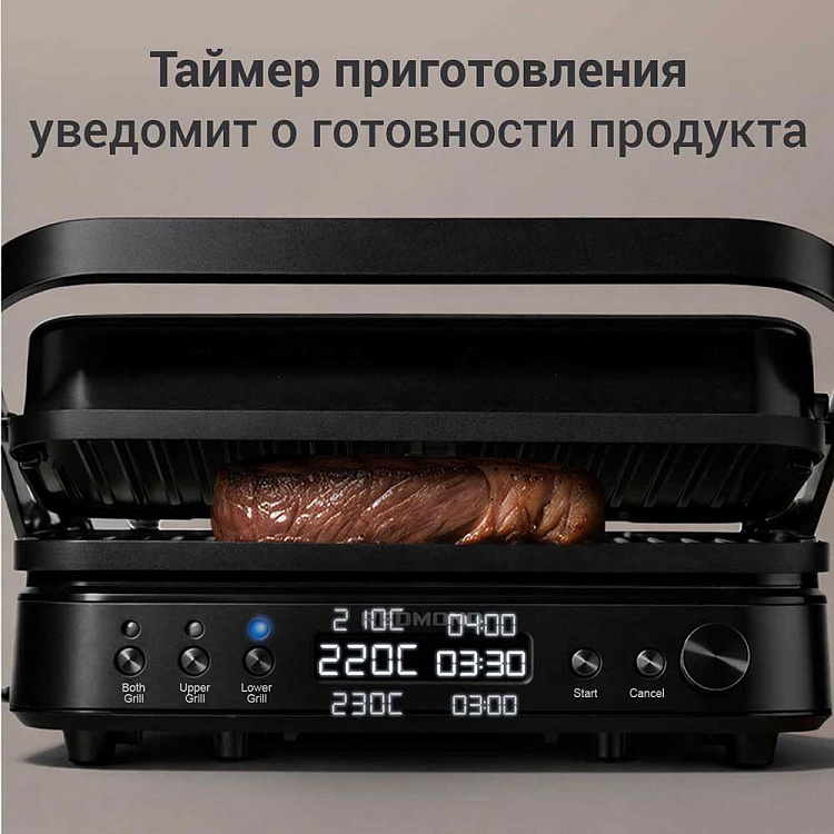 Гриль РЕДМОНД SteakMaster RGM-M819D (черный) - фото 7 - купить в интернет-магазине Редмонд