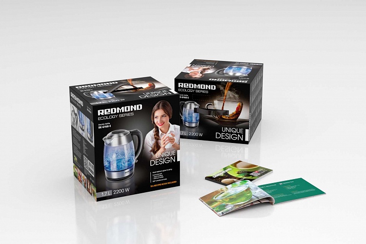 Электрический чайник REDMOND RK-G168-E  - фото 5 - купить в интернет-магазине Редмонд