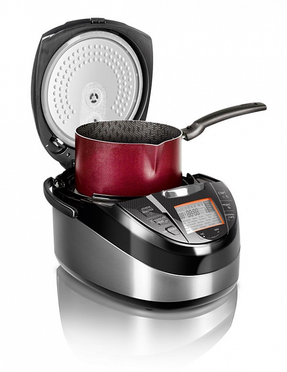 Мультикухня REDMOND RMK-232 с аэрогрилем, сковородой, подъемным нагревательным элементом - фото 4 - купить в интернет-магазине Редмонд