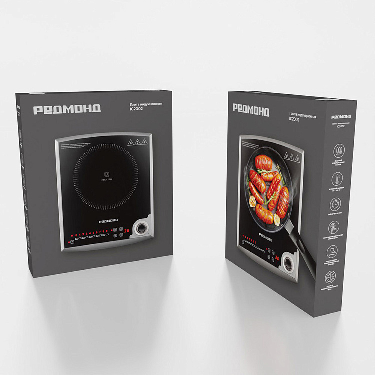 Электроплита индукционная РЕДМОНД IC2002 - фото 9 - купить в интернет-магазине Редмонд