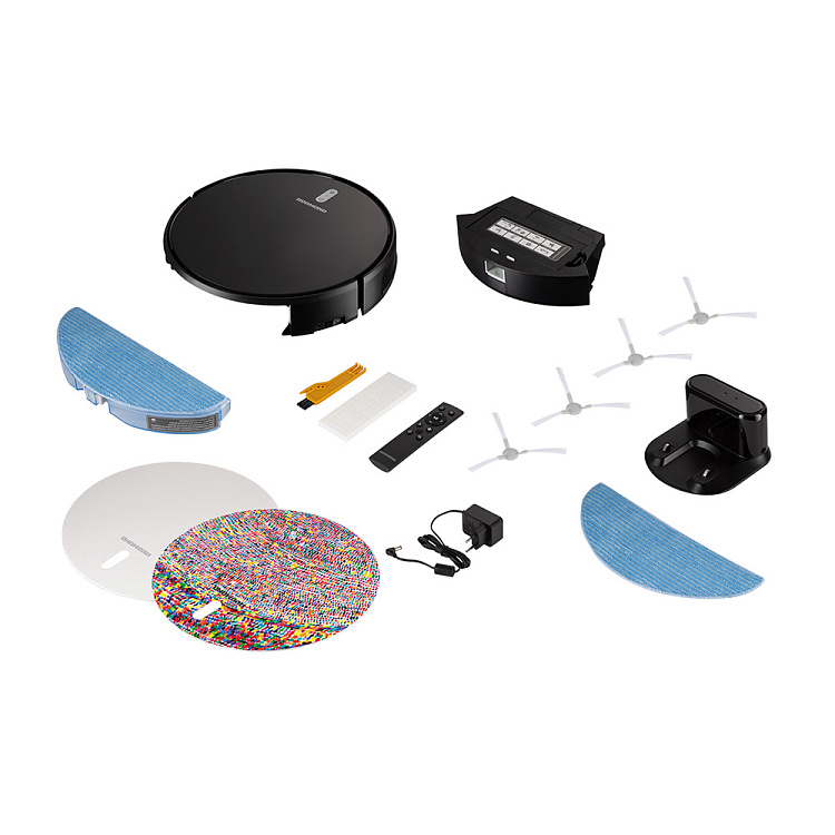 Умный робот-пылесос REDMOND RV-R630S WiFi (мозаика) - фото 11 - купить в интернет-магазине Редмонд