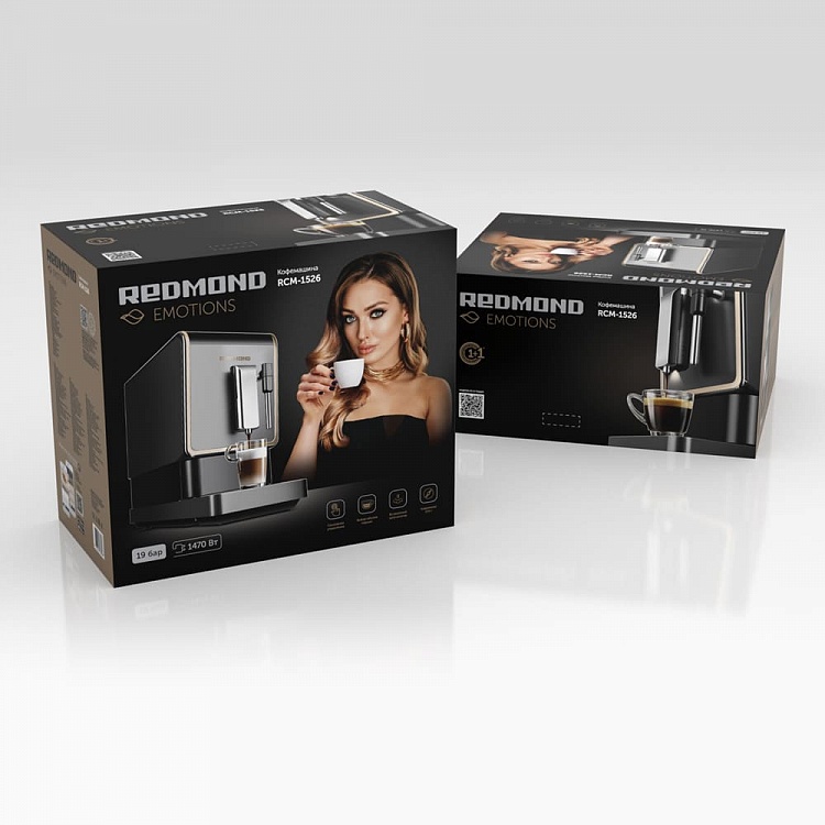 Кофемашина REDMOND RCM-1526 - фото 10 - купить в интернет-магазине Редмонд