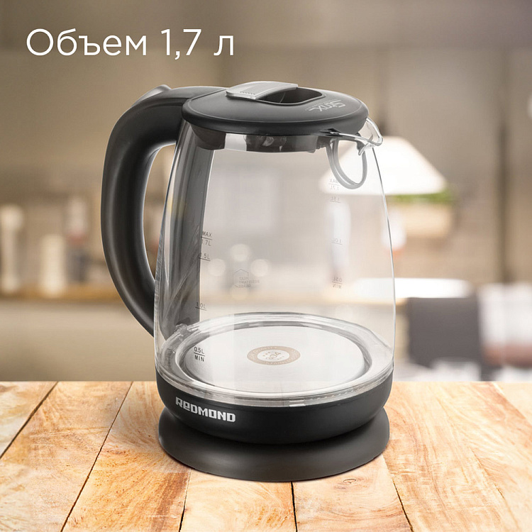 Электрический чайник REDMOND RK-G178 - фото 6 - купить в интернет-магазине Редмонд