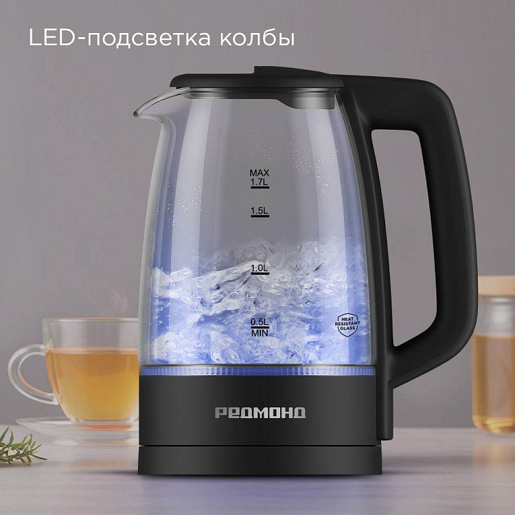 Электрический чайник РЕДМОНД KG270 - фото 4 - купить в интернет-магазине Редмонд