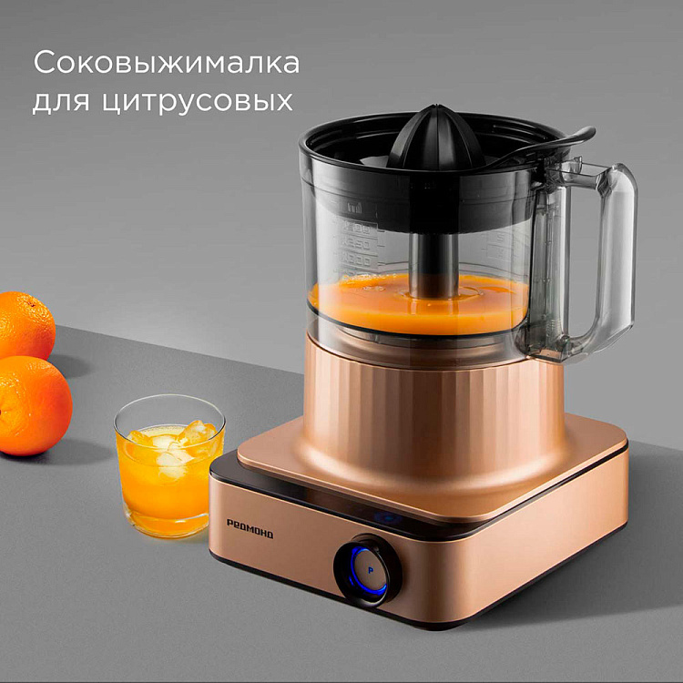 Кухонный комбайн РЕДМОНД FP608 (бронзовый) - фото 4 - купить в интернет-магазине Редмонд