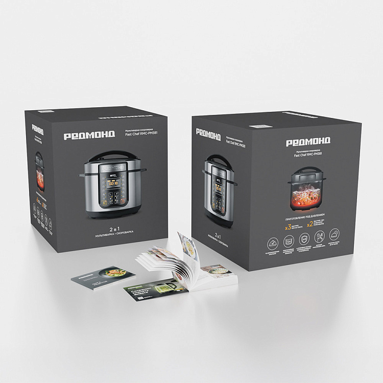 Мультиварка-скороварка РЕДМОНД RMC-PM381 - фото 13 - купить в интернет-магазине Редмонд