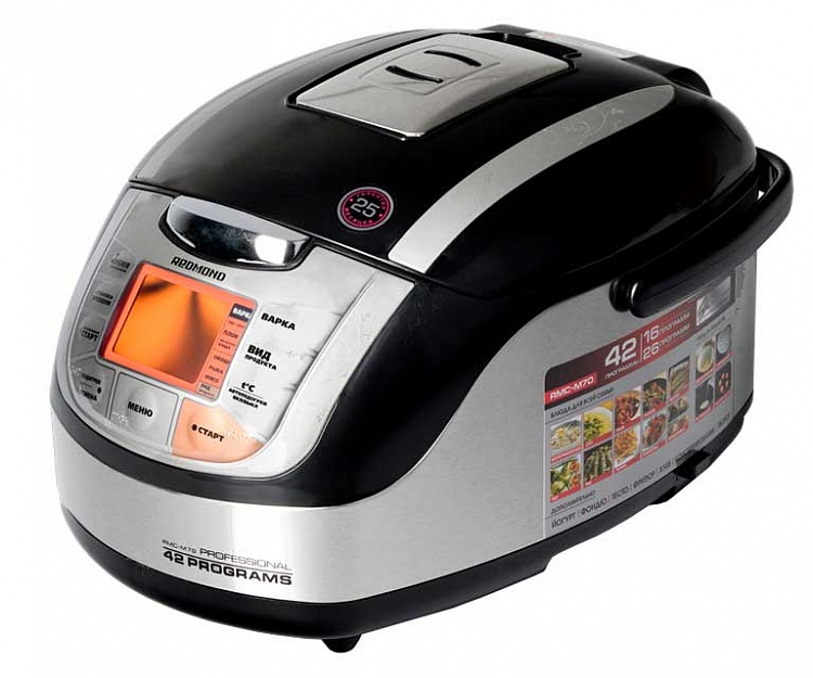 Мультиварка REDMOND RMC-M70 (черный) - фото 3 - купить в интернет-магазине Редмонд