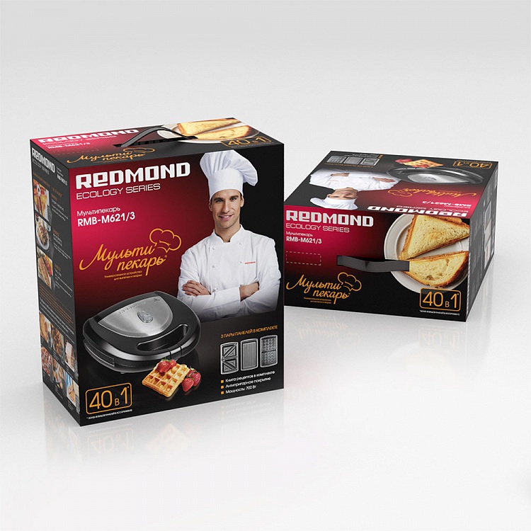Мультипекарь REDMOND RMB-M621/3 - фото 10 - купить в интернет-магазине Редмонд