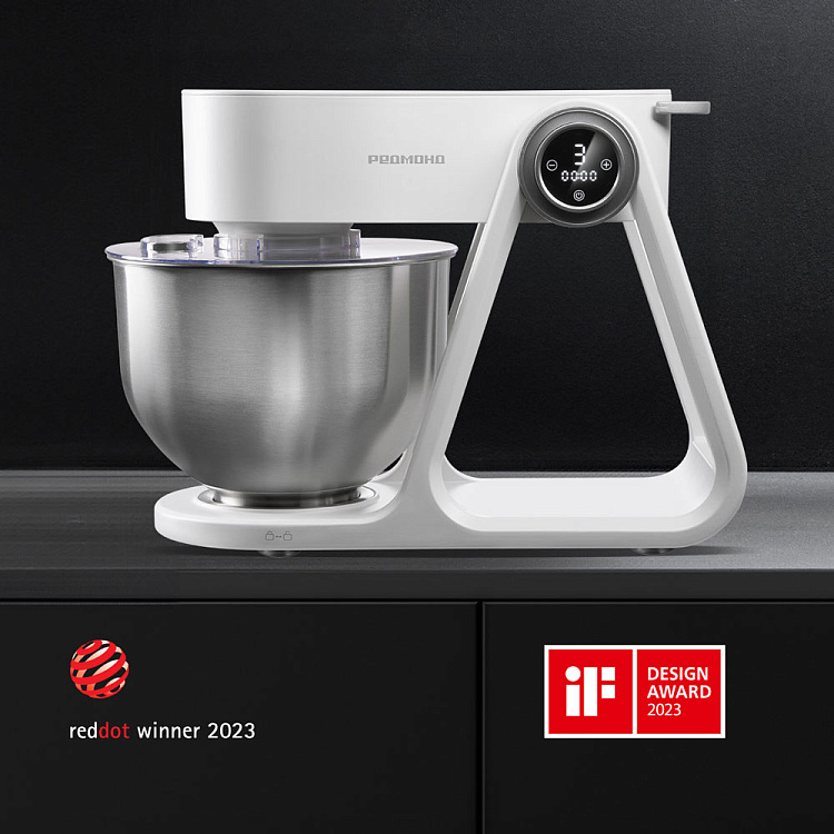 Планетарный миксер РЕДМОНД FM600 (белый) - фото 8 - купить в интернет-магазине Редмонд