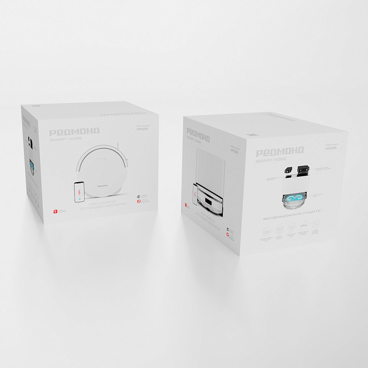 Умный робот-пылесос РЕДМОНД VR1329S WiFi - фото 11 - купить в интернет-магазине Редмонд