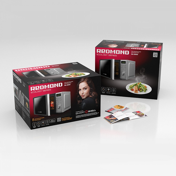 Микроволновая печь REDMOND RM-2002D - фото 8 - купить в интернет-магазине Редмонд