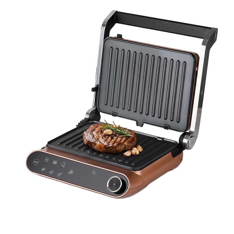Гриль РЕДМОНД SteakMaster GM303 (бронзовый) - фото - купить в интернет-магазине Редмонд