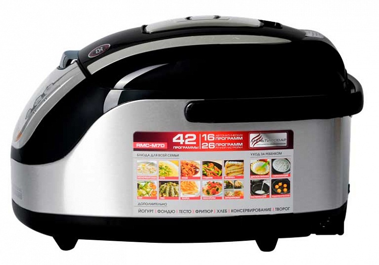 Мультиварка REDMOND RMC-M70 (черный) - фото 7 - купить в интернет-магазине Редмонд
