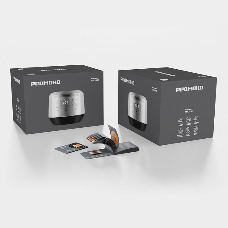 Мультиварка РЕДМОНД RMC-450 (серебро) - фото 12 - купить в интернет-магазине Редмонд