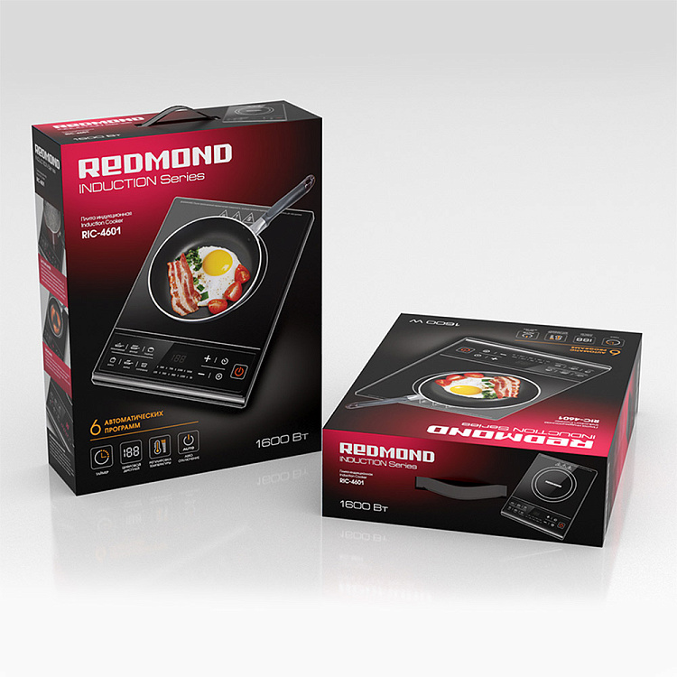 Электроплита индукционная РЕДМОНД RIC-4601 - фото 10 - купить в интернет-магазине Редмонд