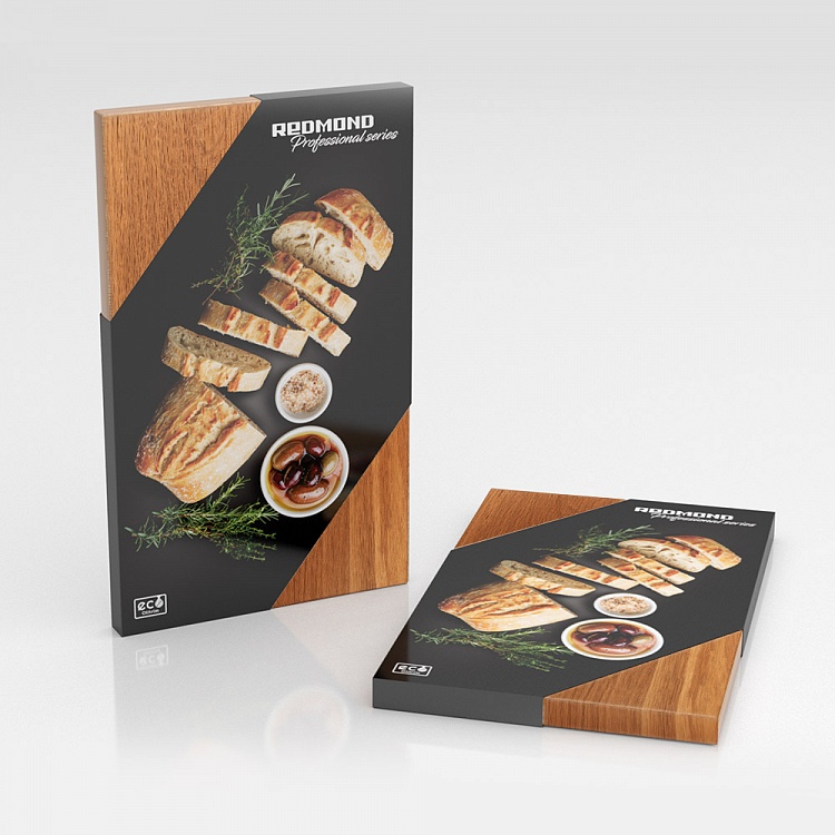 Разделочная доска из дуба REDMOND RCB-W6006 225х370х18 мм - фото 3 - купить в интернет-магазине Редмонд