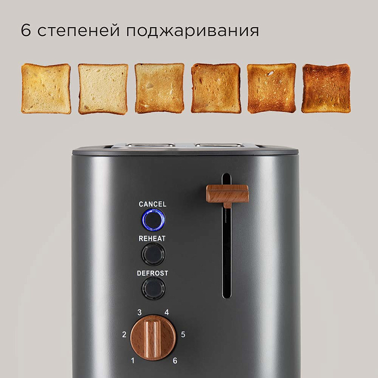 Тостер РЕДМОНД T907 - фото 2 - купить в интернет-магазине Редмонд