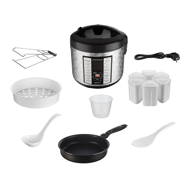 Мультикухня РЕДМОНД RMK-M271 со сковородой, подъемный нагревательный элемент - фото 10 - купить в интернет-магазине Редмонд