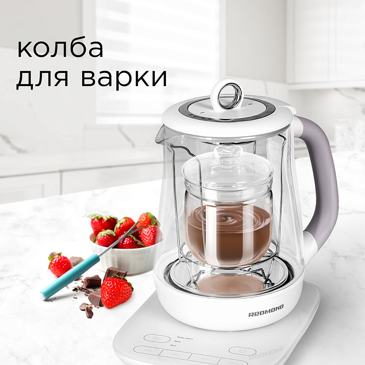 Электрический чайник REDMOND RK-G1304D - фото 4 - купить в интернет-магазине Редмонд