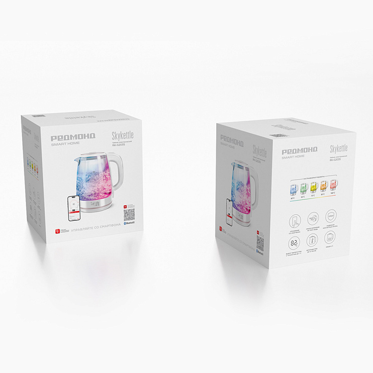 Умный чайник-светильник РЕДМОНД SkyKettle G203S - фото 10 - купить в интернет-магазине Редмонд