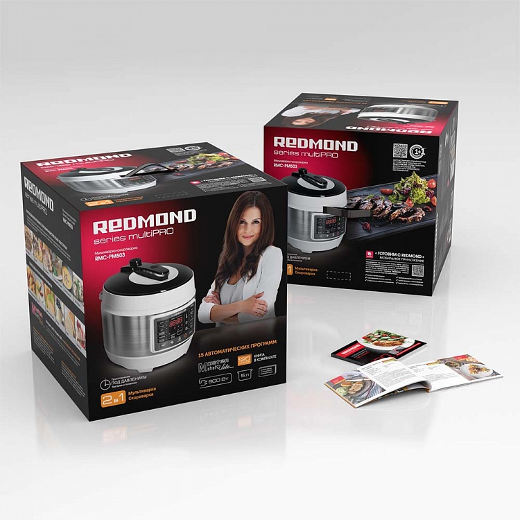 Мультиварка-скороварка REDMOND RMC-PM503 - фото 9 - купить в интернет-магазине Редмонд