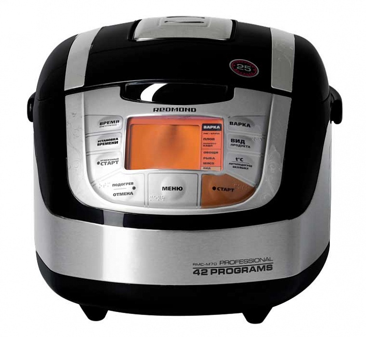 Мультиварка REDMOND RMC-M70 (черный) - фото 4 - купить в интернет-магазине Редмонд