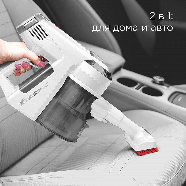 Пылесос вертикальный беспроводной REDMOND RV-UR360 - фото 2 - купить в интернет-магазине Редмонд