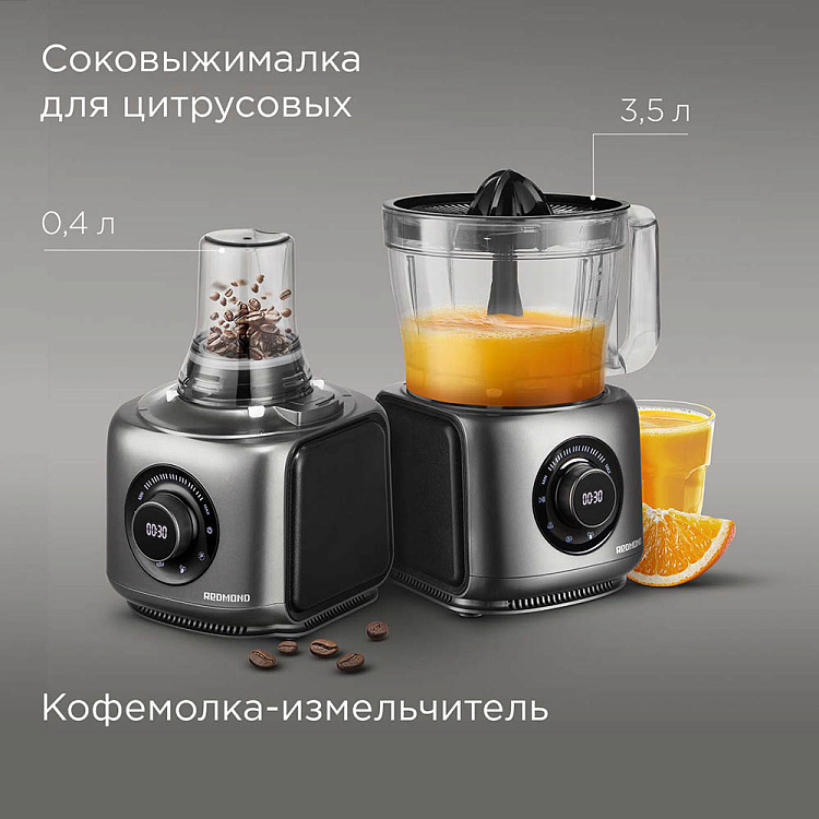 Кухонный комбайн РЕДМОНД FP607 - фото 5 - купить в интернет-магазине Редмонд