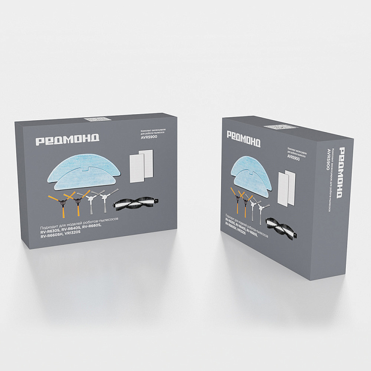 Комплект аксессуаров для робота-пылесоса РЕДМОНД AVR5900 - фото 2 - купить в интернет-магазине Редмонд