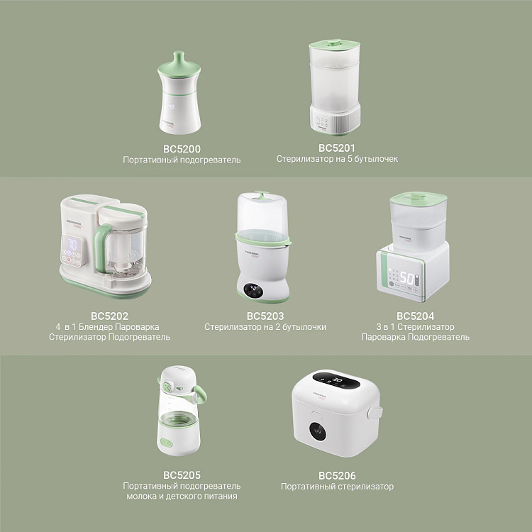 Портативный подогреватель молока РЕДМОНД Baby BC5205 - фото 10 - купить в интернет-магазине Редмонд