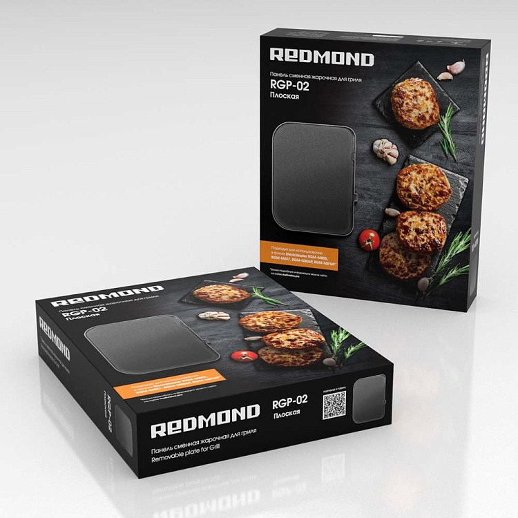 Панель "Плоская" для гриля РЕДМОНД RGP-02 - фото 8 - купить в интернет-магазине Редмонд