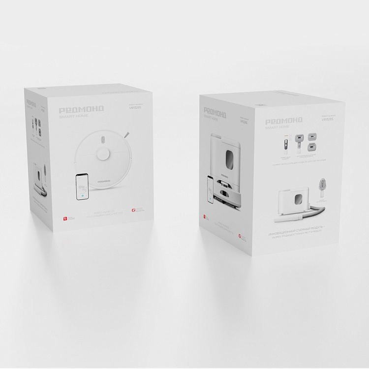 Умный робот-пылесос РЕДМОНД VR1328S WiFi - фото 12 - купить в интернет-магазине Редмонд