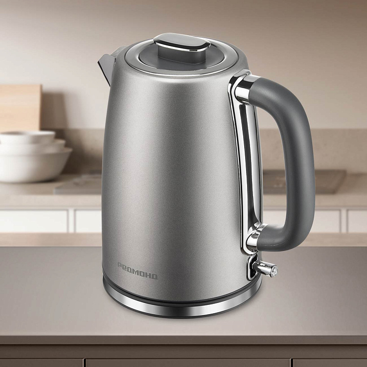 Электрический чайник РЕДМОНД KM240 (cерый) - фото 8 - купить в интернет-магазине Редмонд