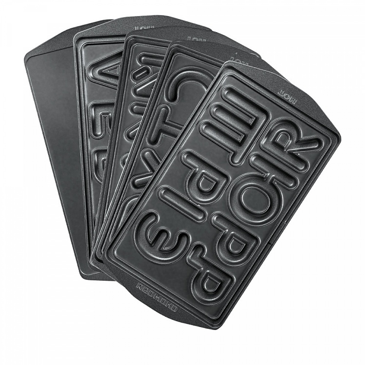 Панель "Русский алфавит" для мультипекаря REDMOND (форма для выпечки печенья в виде букв) RAMB-25 - фото 2 - купить в интернет-магазине Редмонд