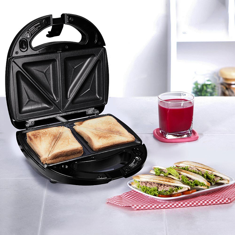 Панель "Сэндвич" для мультипекаря РЕДМОНД (форма для горячих бутербродов) RAMB-01 - фото 3 - купить в интернет-магазине Редмонд