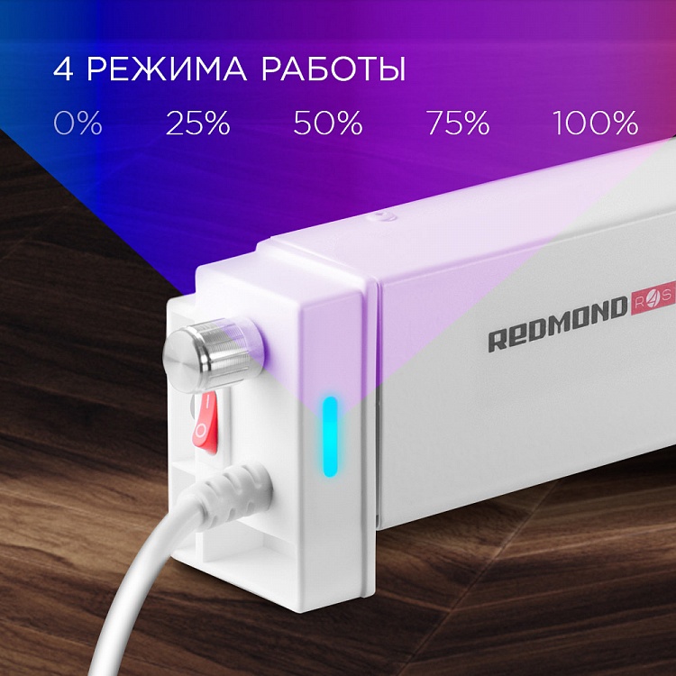 Обогреватель REDMOND SkyHeat 7003S (белый) - фото 3 - купить в интернет-магазине Редмонд