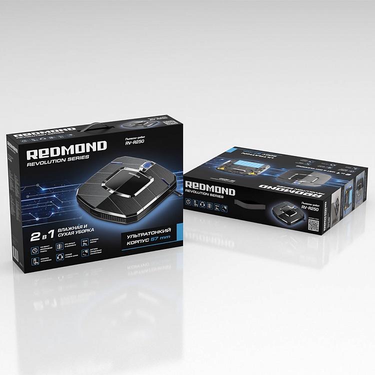 Робот-пылесос REDMOND RV-R250 - фото 9 - купить в интернет-магазине Редмонд