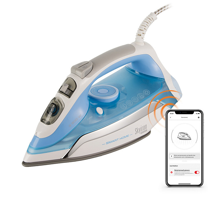 Умный утюг REDMOND SkyIron C255S - фото - купить в интернет-магазине Редмонд
