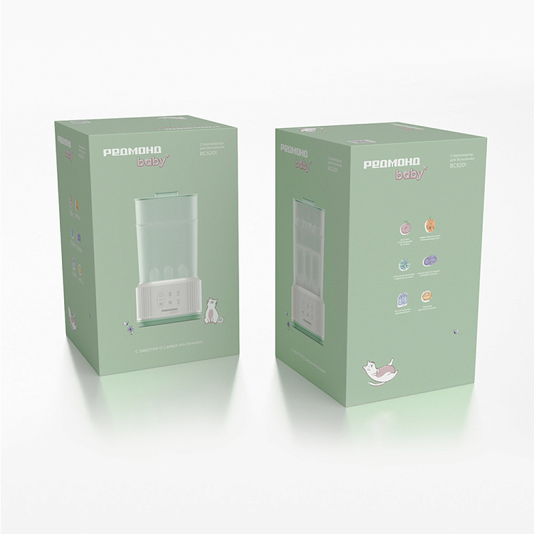 Стерилизатор для бутылочек РЕДМОНД Baby BC5201 - фото 10 - купить в интернет-магазине Редмонд