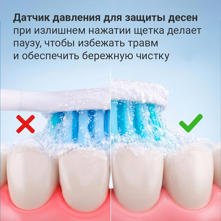 Электрическая зубная щетка РЕДМОНД TB4604 (белый) - фото 4 - купить в интернет-магазине Редмонд