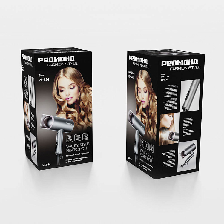 Фен РЕДМОНД RF-534 - фото 9 - купить в интернет-магазине Редмонд