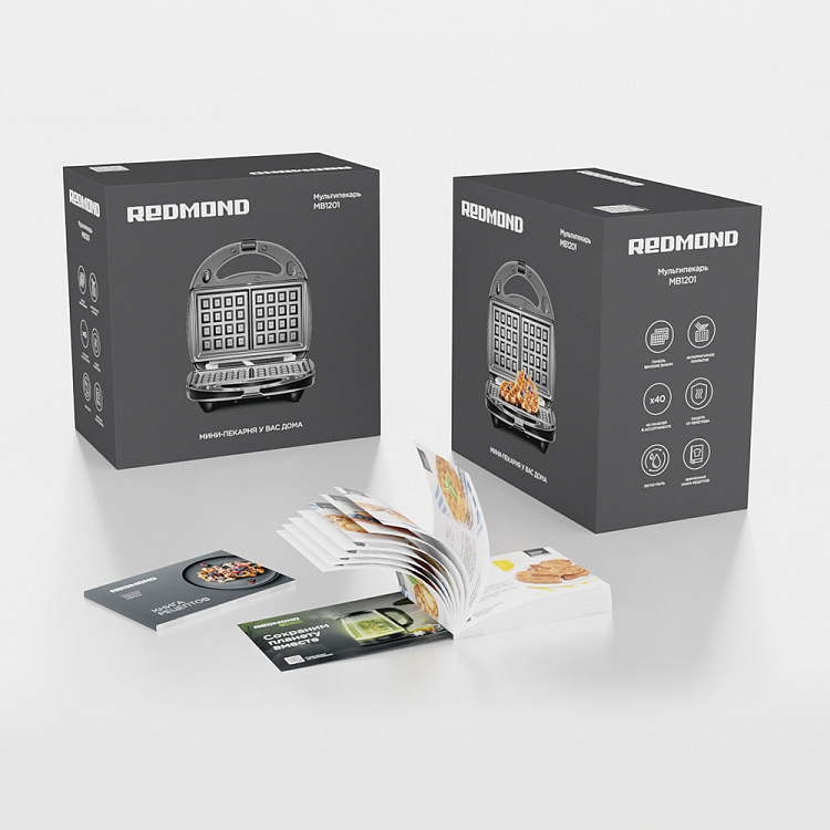 Мультипекарь РЕДМОНД MB1201 - фото 10 - купить в интернет-магазине Редмонд
