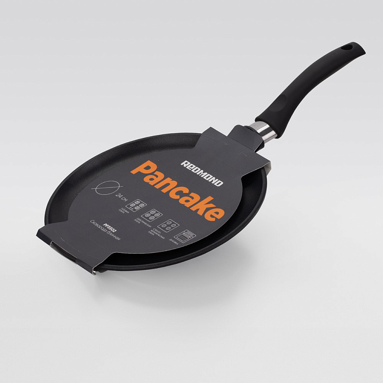 Сковорода блинная REDMOND Black 24 см PF5502 - фото 10 - купить в интернет-магазине Редмонд