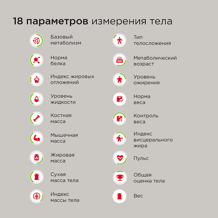 Умные напольные весы РЕДМОНД Skybalance SB1812S (серый) - фото 3 - купить в интернет-магазине Редмонд